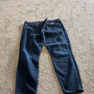 J. Crew Relaxed Fit toothpick Dark Blue Jeans